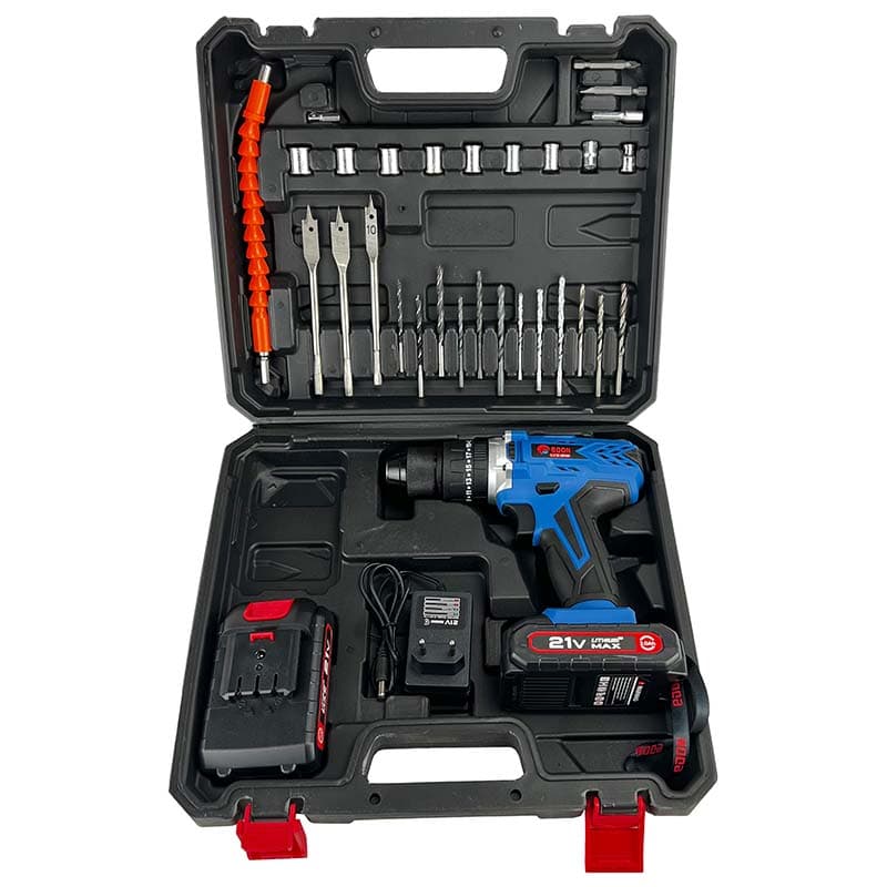 دریل پیچ گوشتی چکشی شارژی ادون مدل LV3-2110