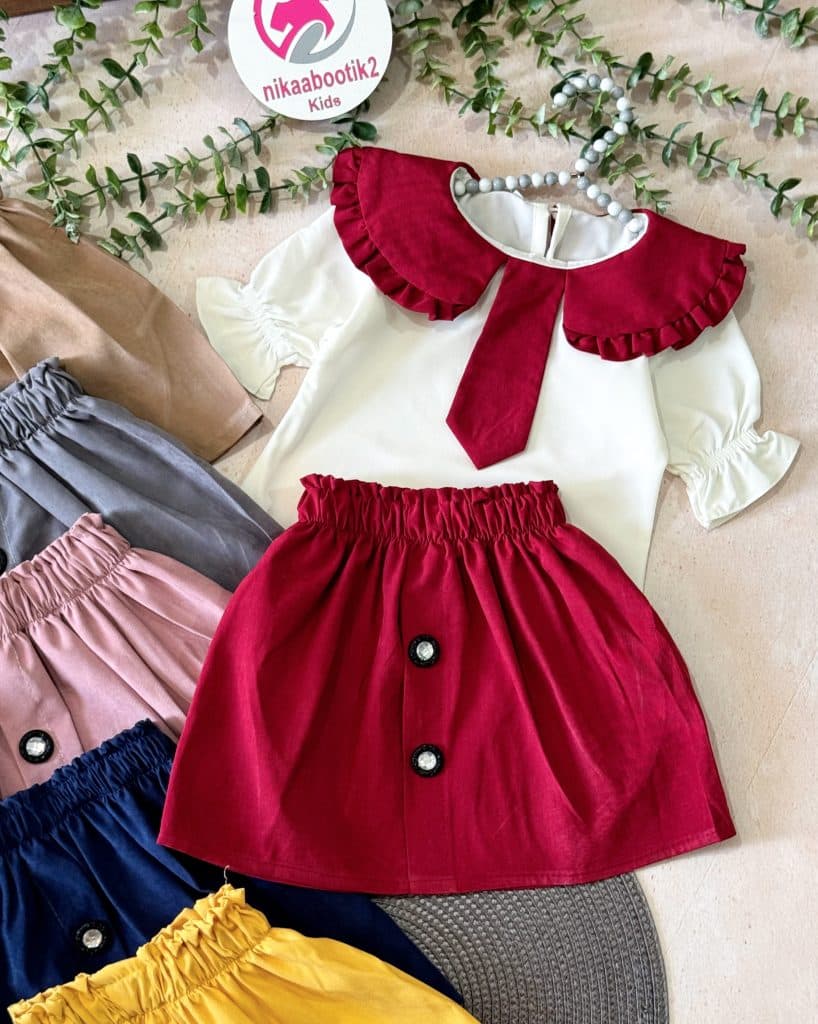 شومیز دامن کراواتی