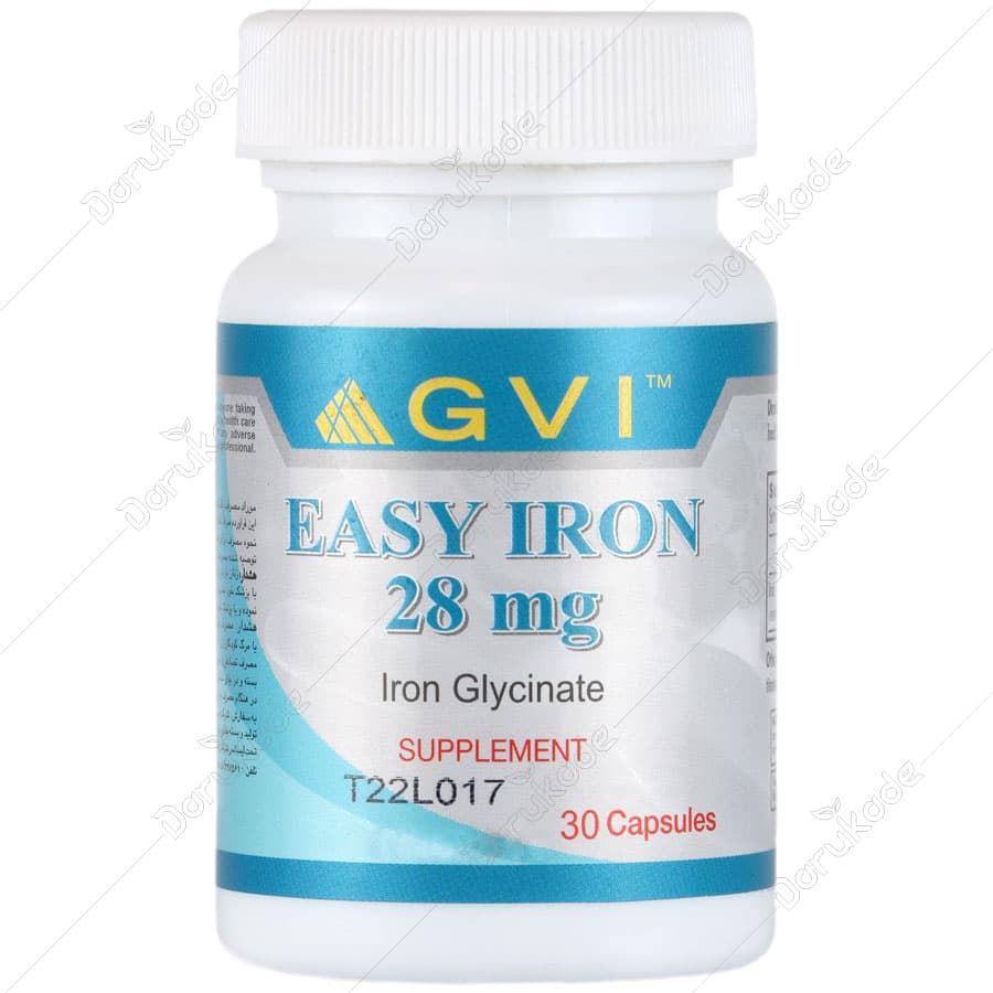 ایزی آیرون جی وی ای 28 میلی گرم جی وی آی