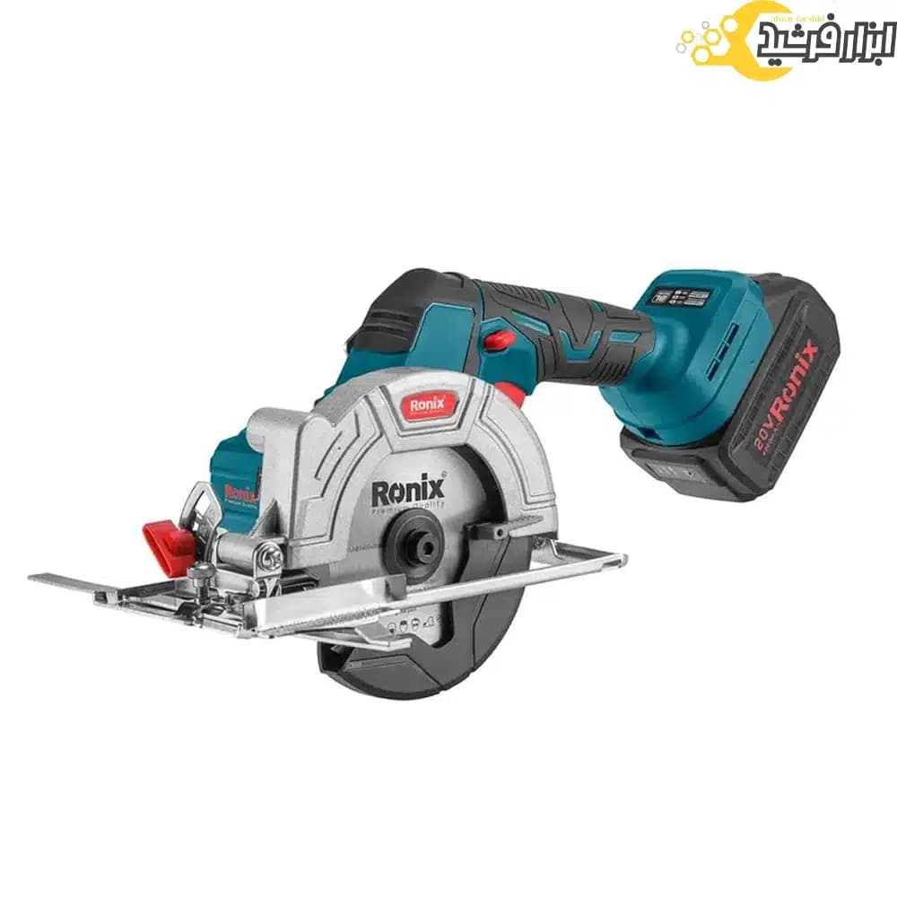 اره دیسکی شارژی رونیکس 125 میلیمتری مدل 8650