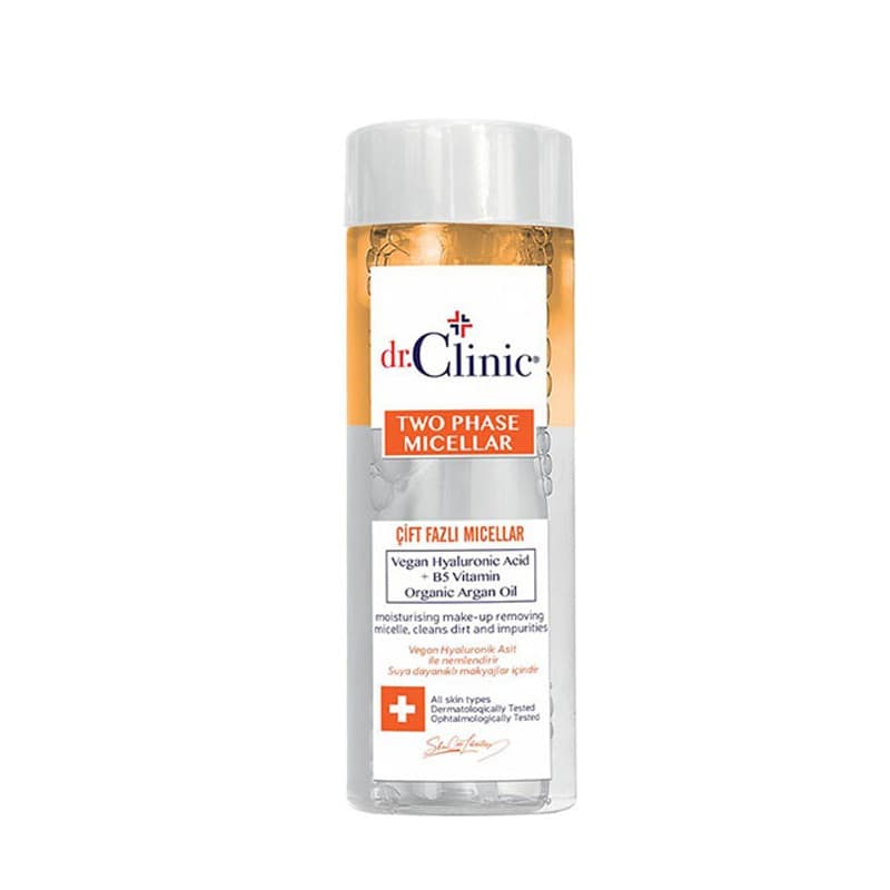 پاککننده آرایش دو فاز دکتر کلینیک مدل CIFT FAZLI حجم 150 میل