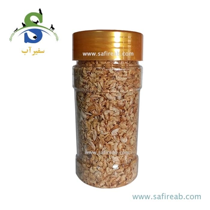 غذای ماهی، میگو خشک (گاماروس) طبیعی