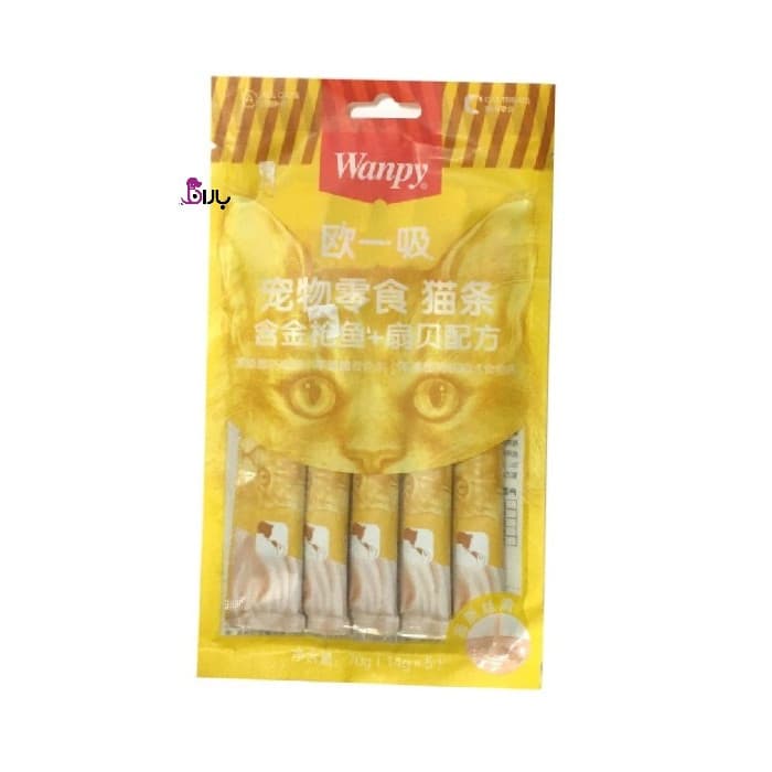 بستنی گربه ونپی ماهی تن و حلزون (5 عددی)