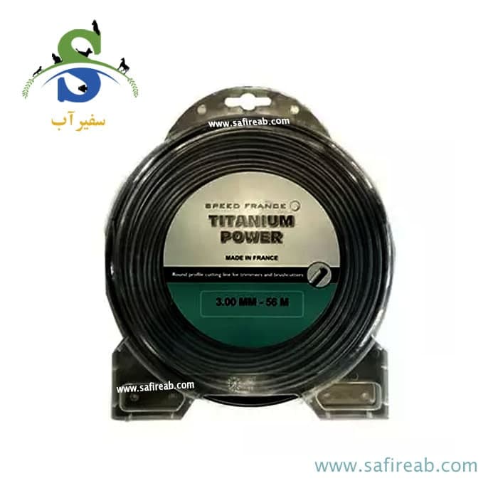 نخ علف تراش گرد تیتانیوم