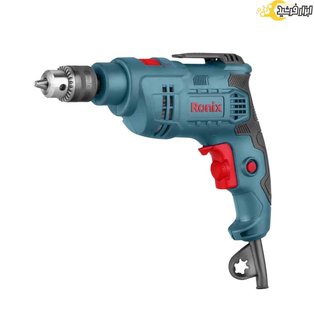 دریل 10 چکشی رونیکس 450 وات مدل 2121