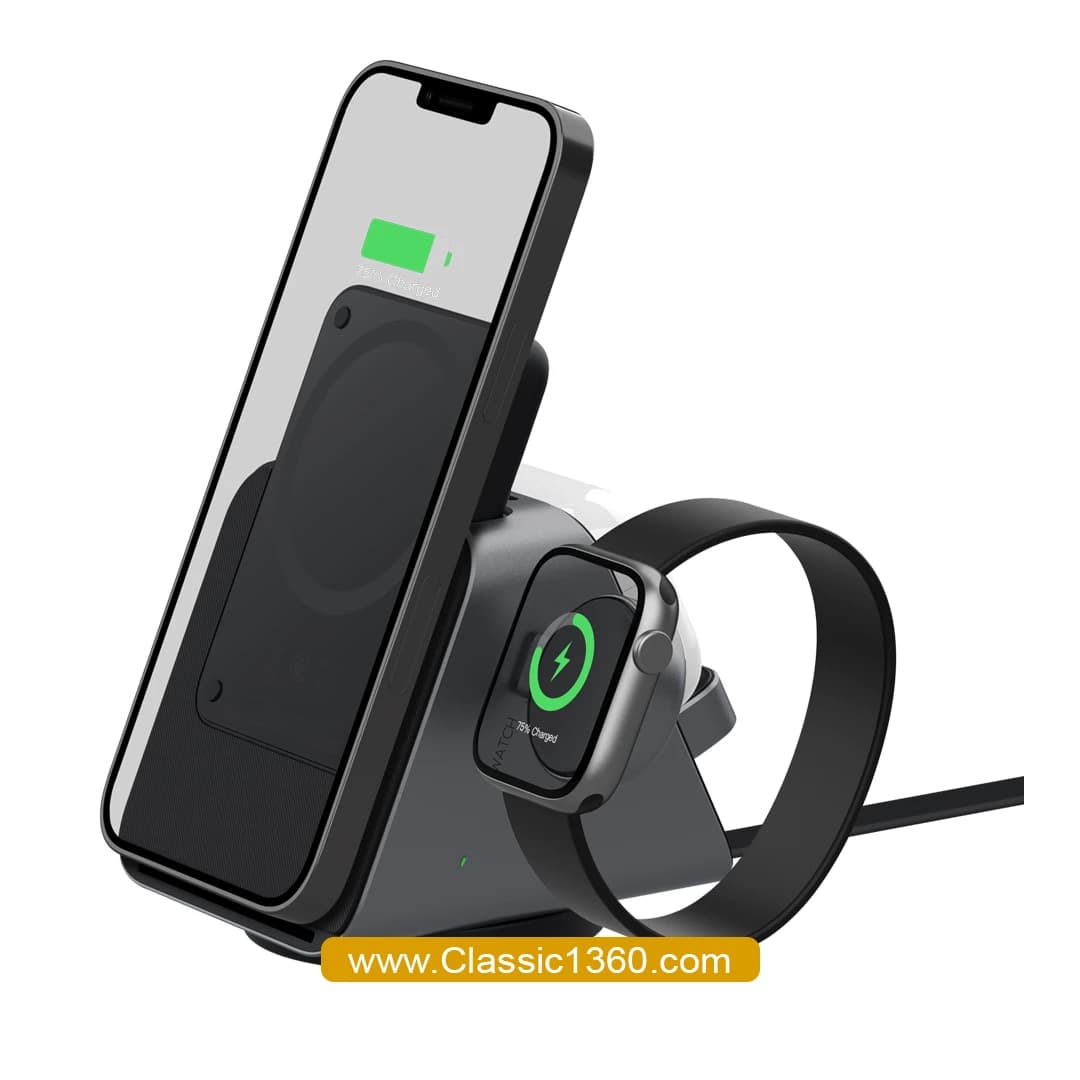 شارژر بی سیم سه کاره LEVLO