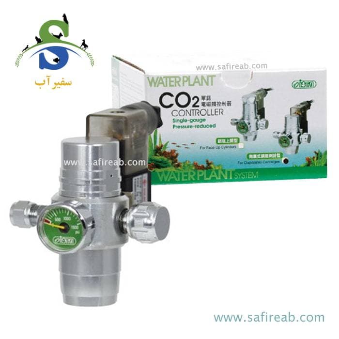 مانومتر و رگلاتور CO2 با شیر برقی مدل I-644 ایستا