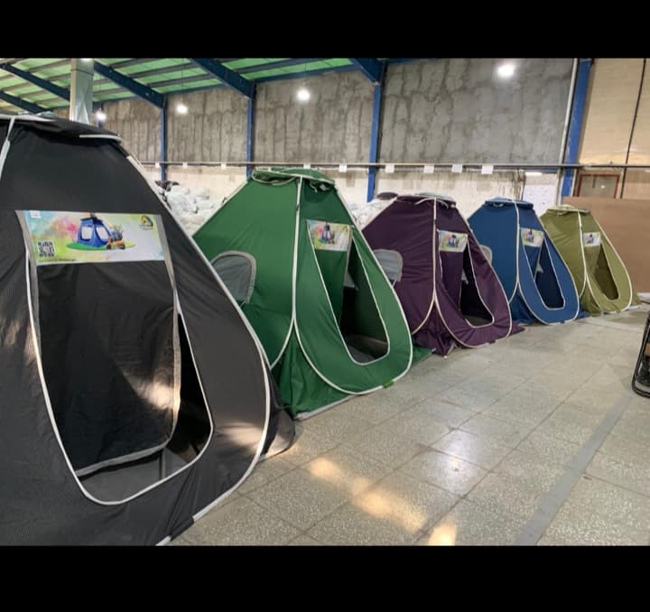 چادر مسافرتی ضد آب 8 نفره جنس برنو برزنتی ( با پنجره طرح ایتالیایی )