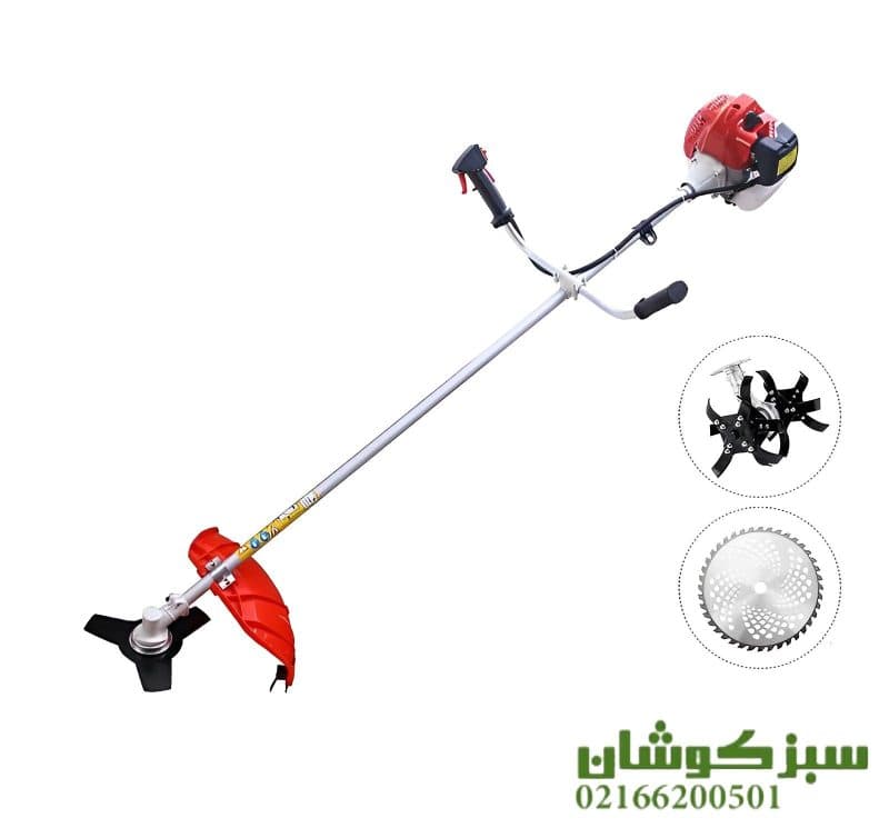 علف زن دوشی هوندا تایلندی به همراه الحاقی شخم زن