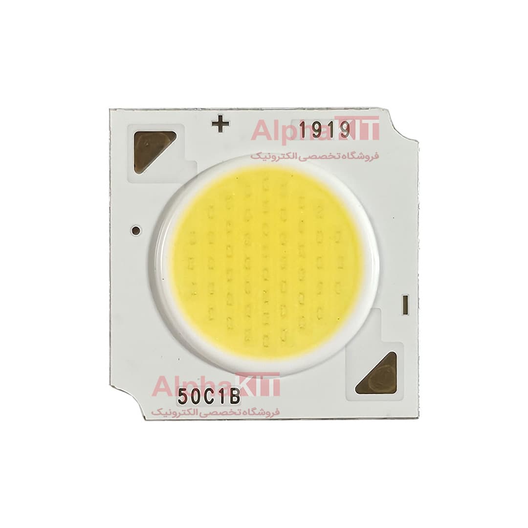 ال ای دی COB ریلی 25 وات 300 میلی آمپر سفید مهتابی 1919 تایوانی