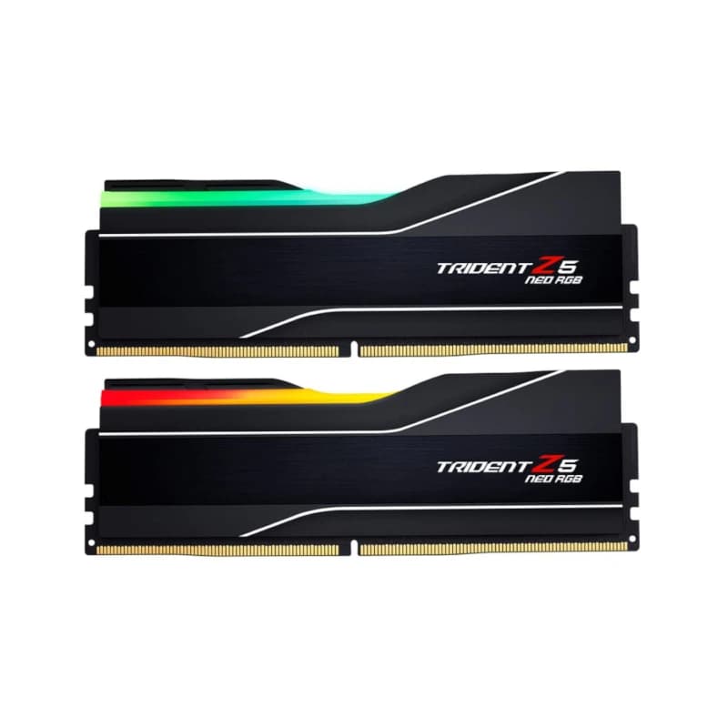 رم جی اسکیل مدل Trident Z5 Neo RGB AMD EXPO 32GB (2x16GB) DDR5 7200MT/s CL34 Black