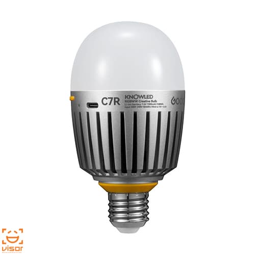 لامپ آر جی بی گودکس Godox C7R KNOWLED RGBWW Creative Bulb Light