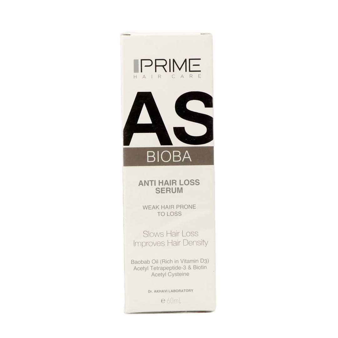 سرم تقویت کننده و ضد ریزش مو پریم مدل As حجم 60 میلی لیتر