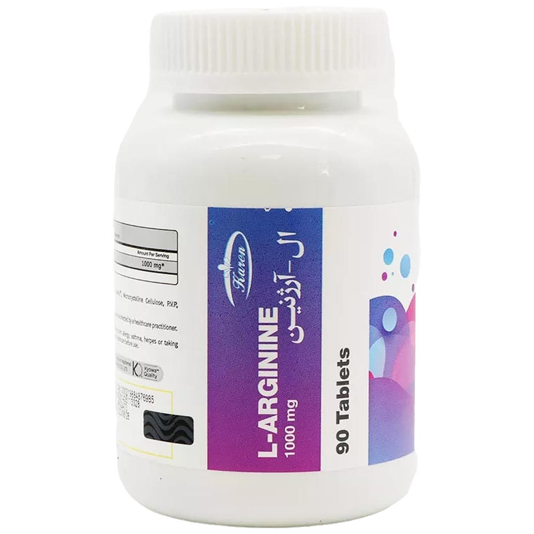 قرص ال آرژنین کارن 1000 میلی گرم 90 عدد