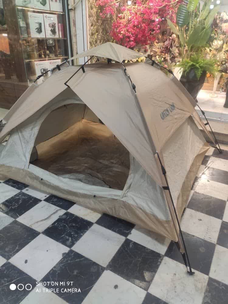 چادر اتوماتیک حرفه ای ۴ نفره ضد آب دو پوش