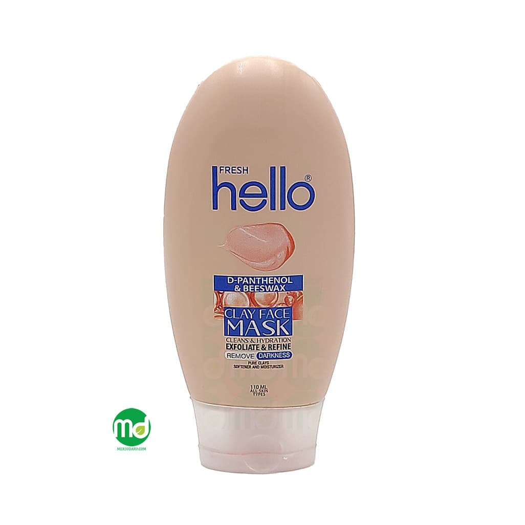 ماسک صورت خاک رس هلو فرش Hello Fresh حجم 110ml