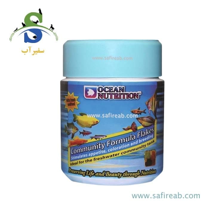 غذای پولکی کامیونیتی فرمولا فلیکس اوشن نوتریشن