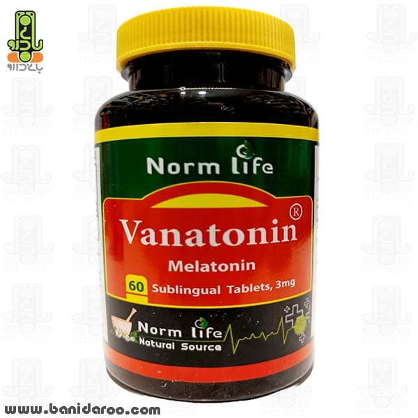قرص واناتونین ملاتونین 3 میلی گرمی زیر زبانی نورم لایف