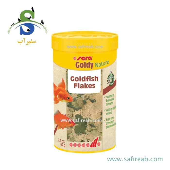 غذای پولکی گلدی نیچر سرا