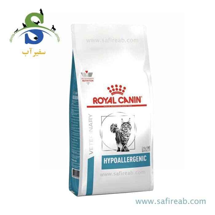 غذای خشک گربه بالغ مدل هایپو آلرژیک (۲.۵ کیلوگرم) رویال کنین