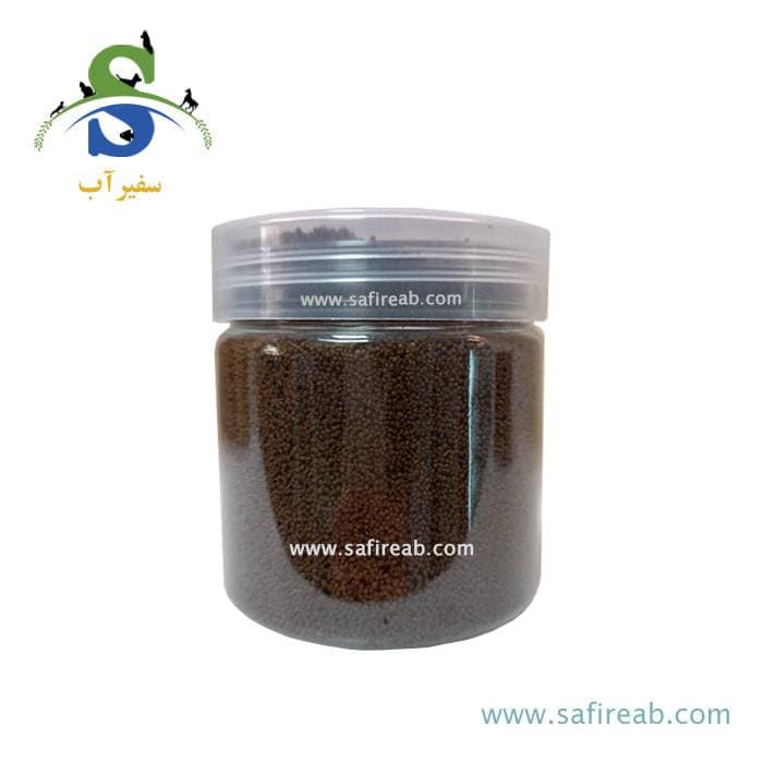 غذای ماهی اکسترود سایز ۰.۸ میلیمتر