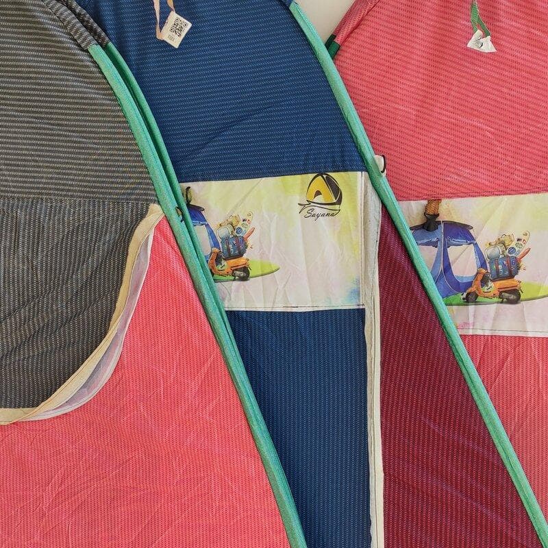 چادر مسافرتی 6 نفر صددرصد ضداب جنس ضخیم درجه یک