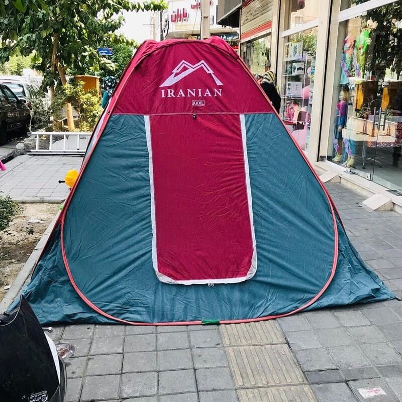 چادر مسافرتی 12 نفره مدل برنو کف ضخیم ارتفاع افرود کمپ جنگل سفر کوه کد 03