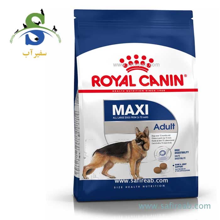 غذای خشک سگ مکسی ادالت رویال کنین (۴ کیلوگرم)