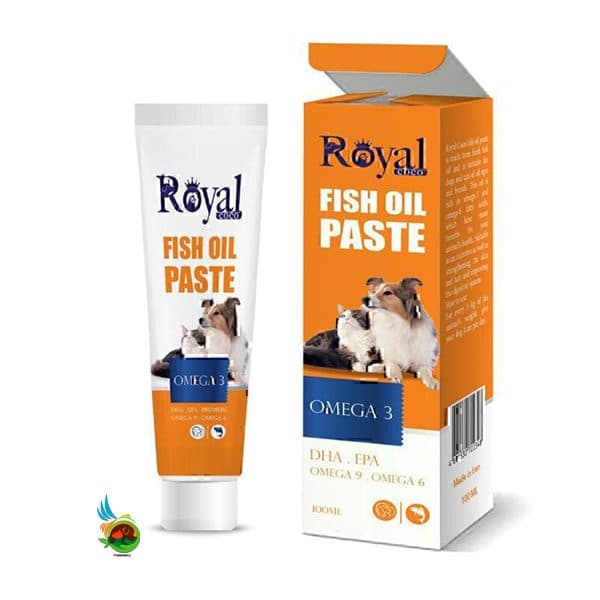 خمیر روغن ماهی مخصوص سگ و گربه رویال کوکو وزن 100 گرم