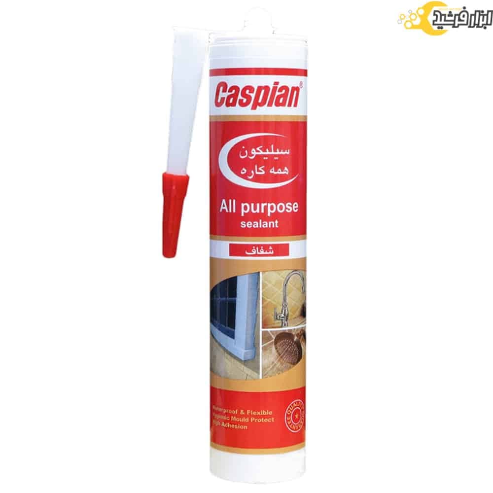 چسب آکواریوم شفاف کاسپین 300 میلی لیتر