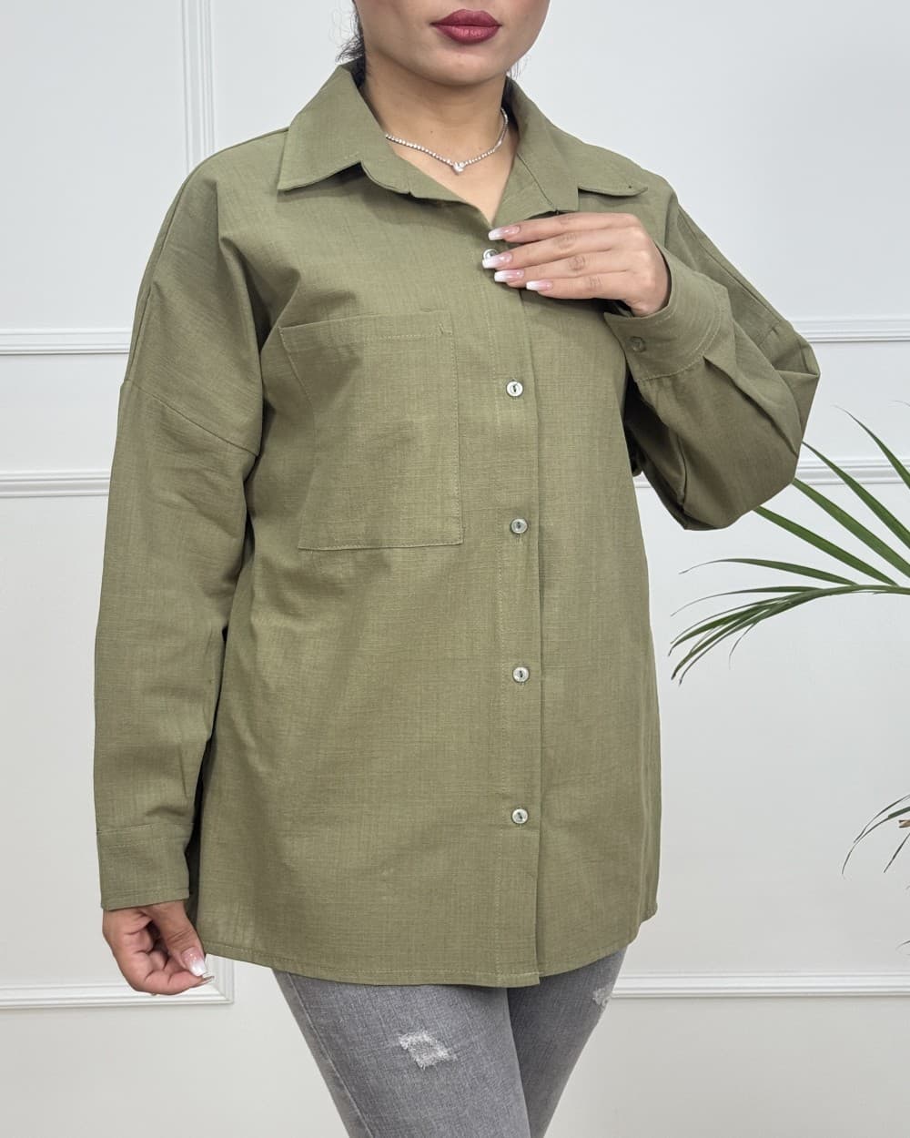 تونیک مانتویی مهرو _ کد محصول 1292