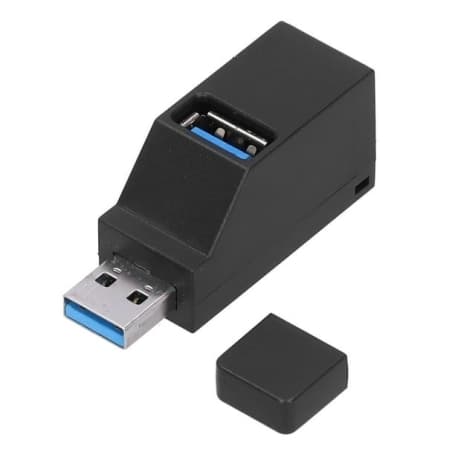 هاب 3 پورت USB با ورودی USB 3.0