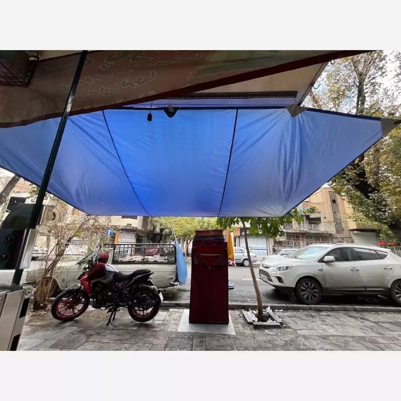 سایبان و افتابگیر مسافرتی 9 متری