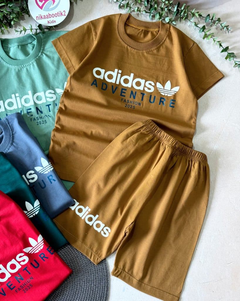 تیشرت شلوارک آدیداس رنگی