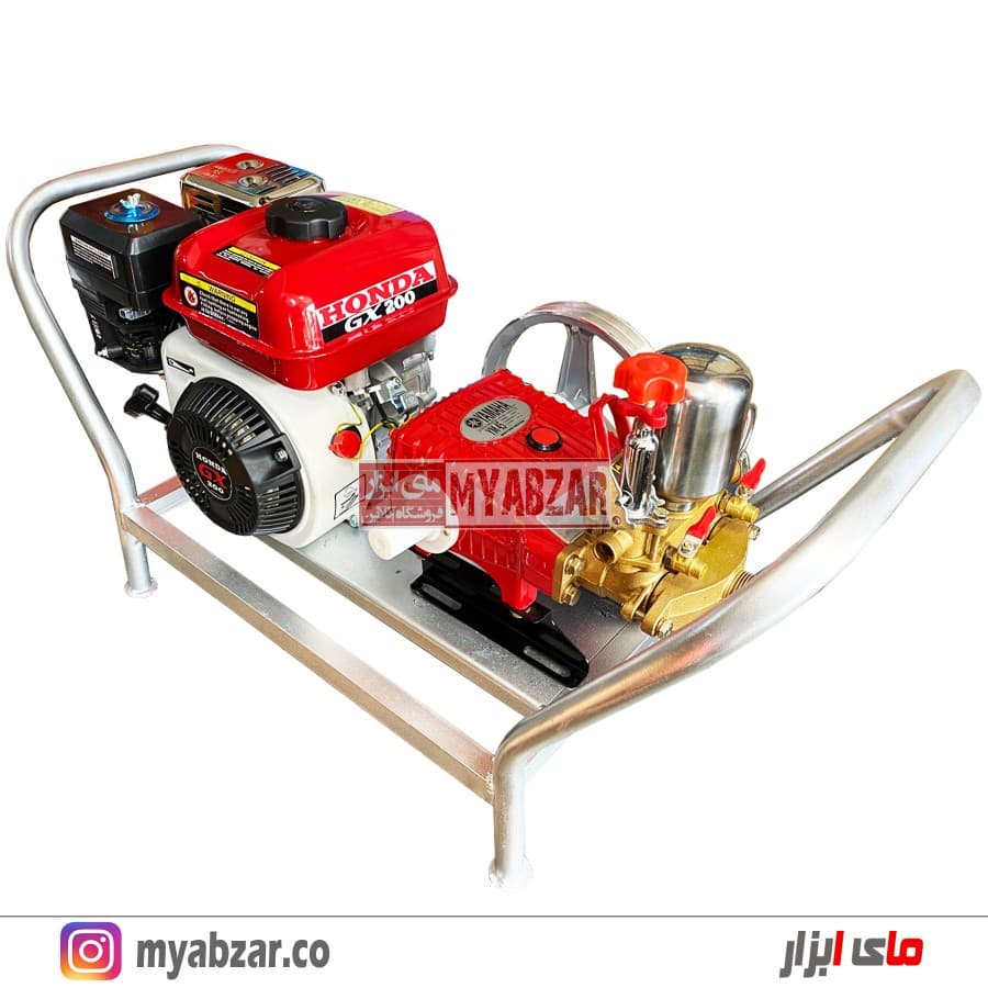 سمپاش زنبه ای هوندا GX200 طرح با پمپ 45 یاماها YM45