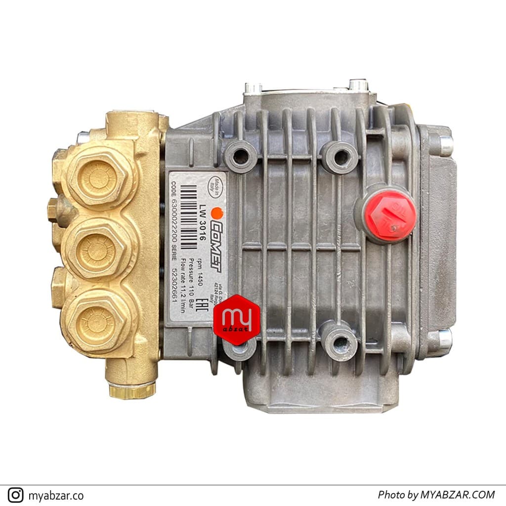 پمپ کارواش کومت ایتالیا 110 بار مدل COMET LW3016