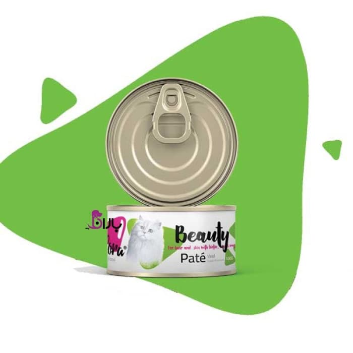 کنسرو گربه تقویت پوست و مو فیفورا پاته گوشت (100 گرم)