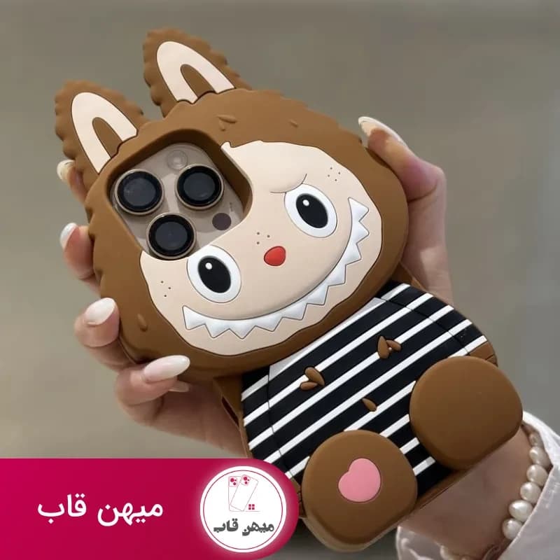 قاب گوشی آیفون labubu 3D - کد (۱۰۵۵۰۹)