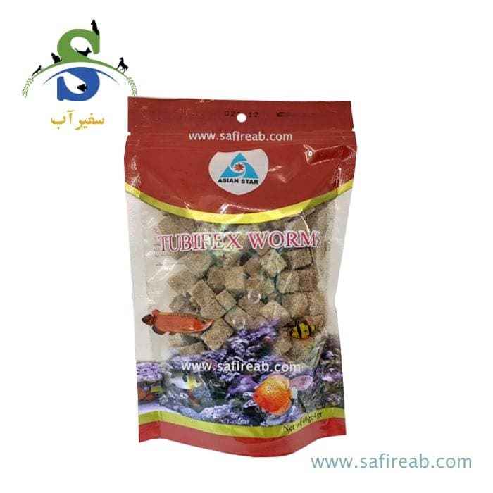 غذای ماهی آب شیرین توبیفکس ورم آسیان استار