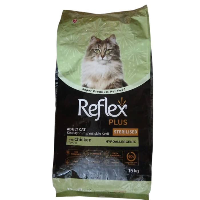 غذای گربه رفلکس پلاس مرغ عقیم هایپوالرژنیک (15 کیلوگرم)