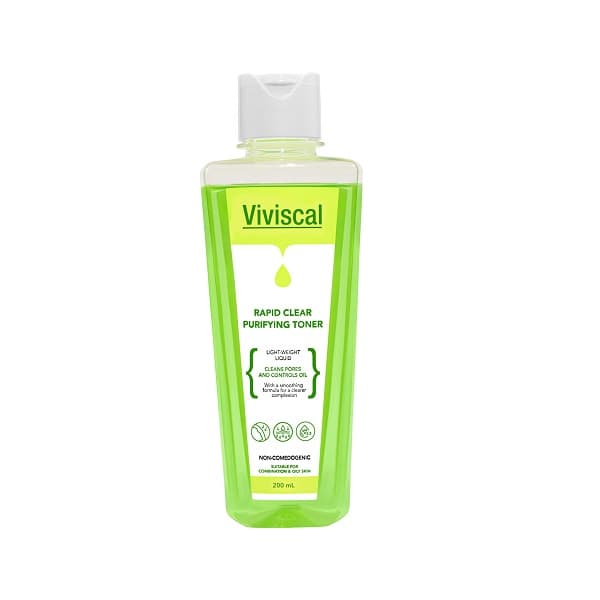 تونر پاک کننده و روشن کننده پوست چرب و مختلط ویویسکال