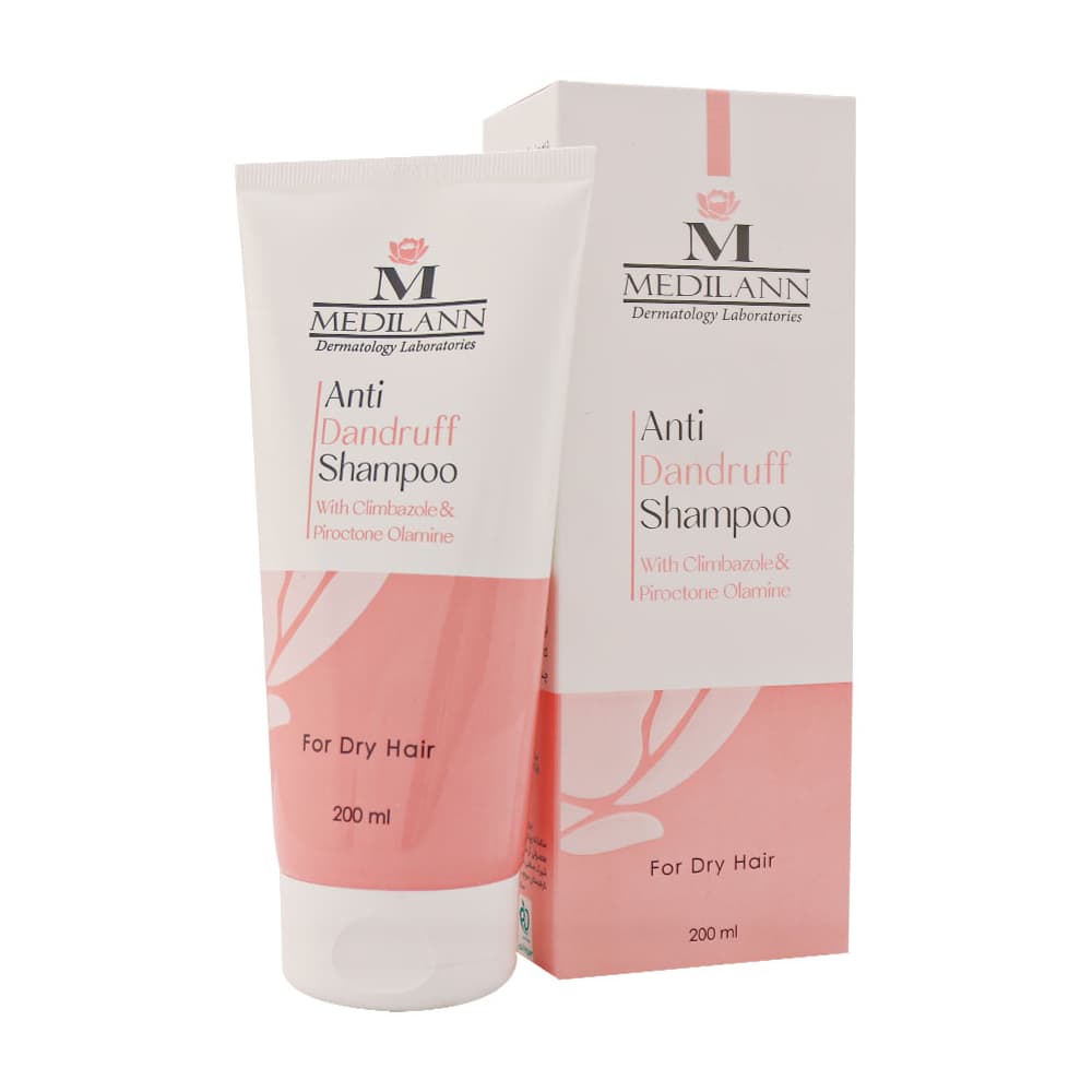شامپو ضد شوره خشک 200 میل ـ مدیلن