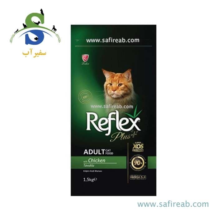 غذای خشک گربه رفلکس پلاس با طعم مرغ (۱۵ کیلوگرم)