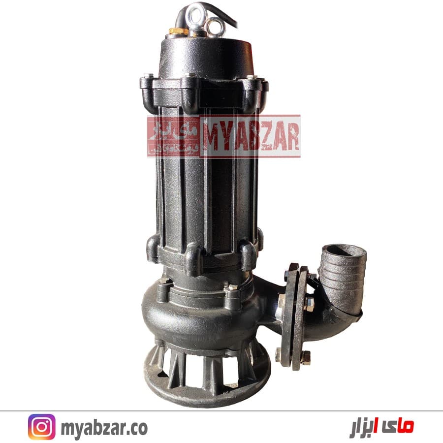 پمپ لجن کش 27 متری 3 فاز 3 اینچ دیاموند مدل 80WQ30-26-4C