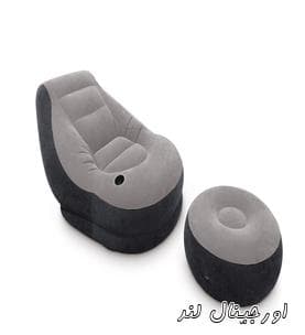 مبل بادی زیر پایی دار یک نفره اینتکس کد 68564 intex