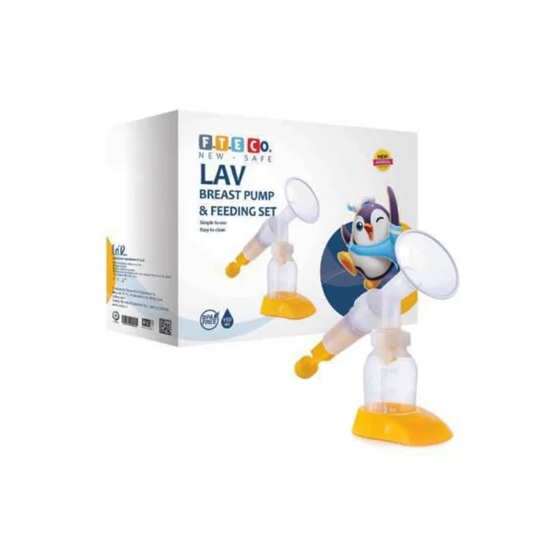 شیردوش دستی و ست تغذیه نوزاد لاو F.T.E.C.O