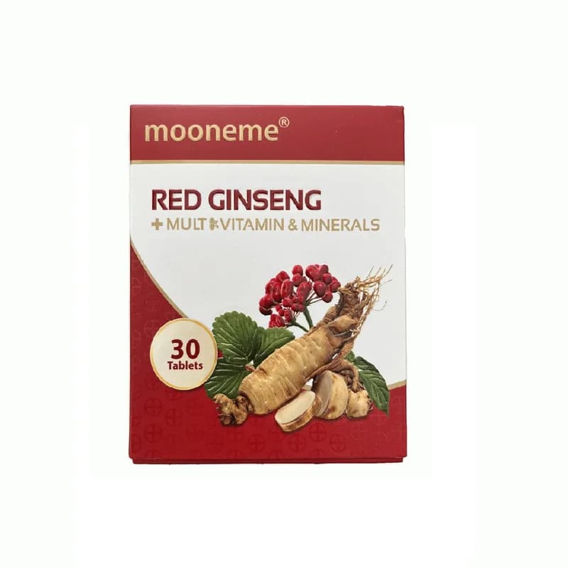 قرص رد جنسینگ مولتی ویتامین مینرال مونمه 30 عددی