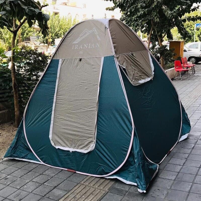 چادر مسافرتی مدل فنری آسان باز شو سایز 8 نفره