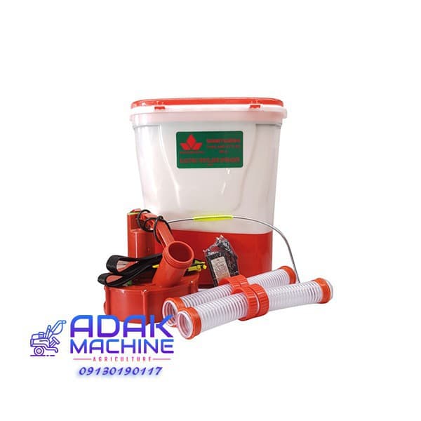 کود پاش و بذر پاش پشتی شارژی خرطومی میتسوبیشی