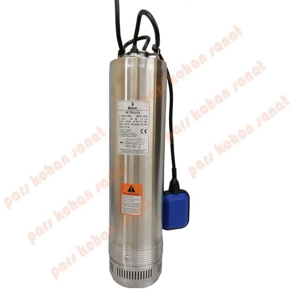 شناور 102 متری 1/4 1 اینچ تکفاز بوراک (A)SCM8